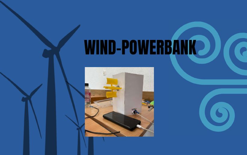 Projekt: Strom über Windenergie. 